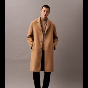 NWT Calvin Klein Wool Blend Coat